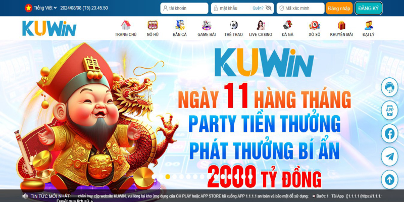 Lưu ý quan trọng khi bắt đầu tạo tài khoản trong website Kuwin